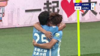 2025年07月19日 07月19日 中超第17轮 大连英博vs山东泰山 进球