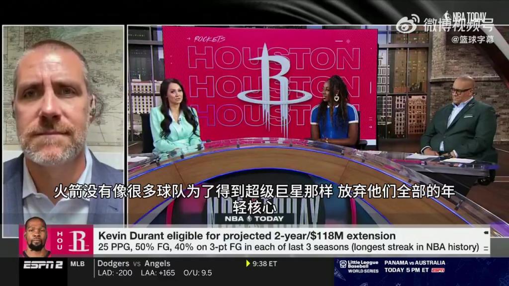 名记：杜兰特越晚续约，对火箭赛季前景越不利！勇士是前车之鉴！