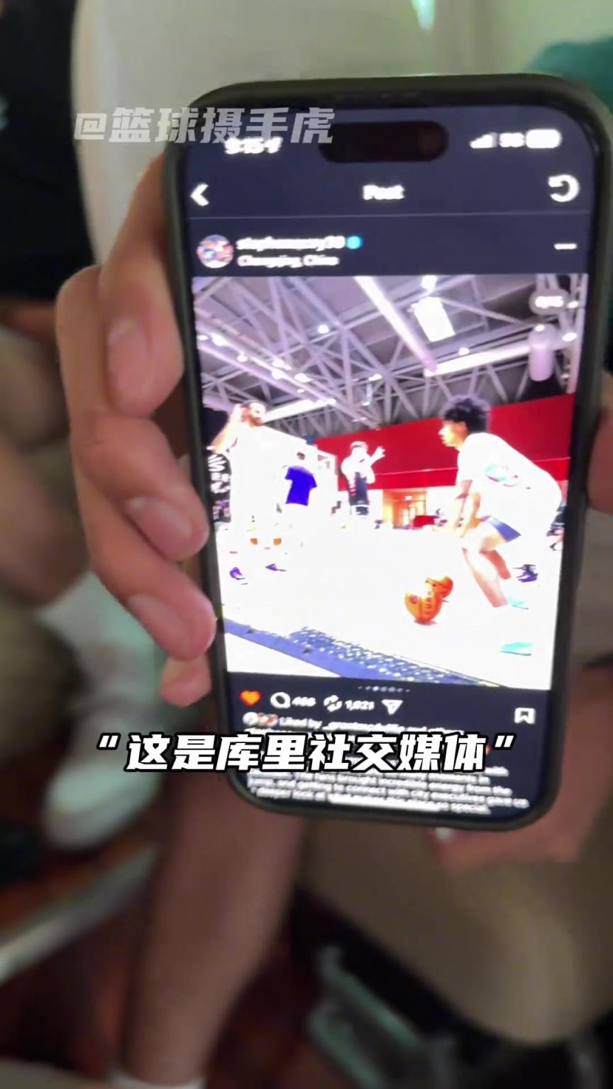 朱正成为我接近库里的唯一人脉了~