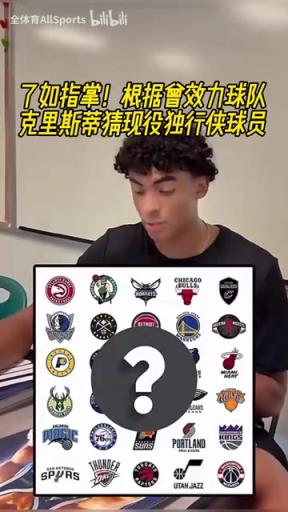 了如指掌！根据曾效力球队，克里斯蒂猜现役独行侠球员！