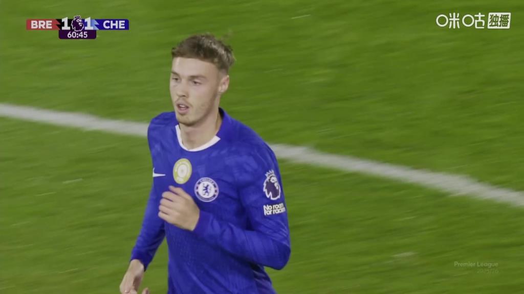 切尔西1-1扳平！恩佐传中佩德罗头球摆渡！帕尔默替补5分钟破门！