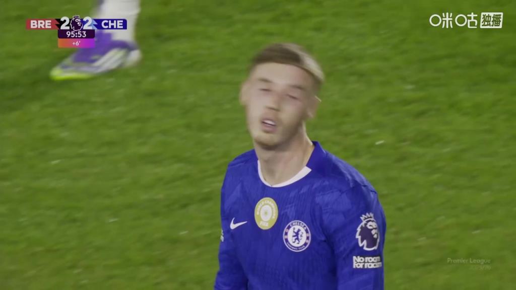 错失良机！加纳乔补时倒三角回传，帕尔默打门离谱打高！